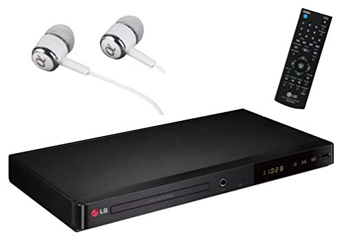 Product Cover LG DP547 REGION FREE DVD / CD / WMA player Multi format playback including DivX HD, Progressive scan, Karaoke Jack with USB / FREE ALPHASONIK EARBUDS