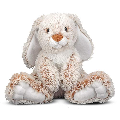 Product Cover Melissa & Doug Burrow Bunny Rabbit Stuffed Animal (Washable Surface, Soft Fabric , 9