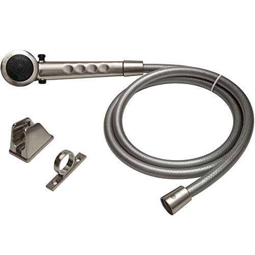 Product Cover Dura Faucet DF-SA130-SN RV Shower Head and Hose Kit (Brushed Satin Nickel)
