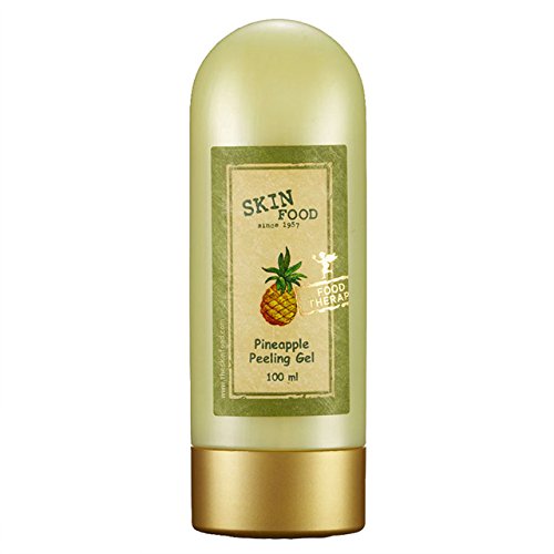 Product Cover SKIN FOOD Pineapple Peeling Gel 3.38 fl.oz. (100ml) - Pineapple and Aloe Contained AHA Deep Facial Exfoliating Gel, Eliminates Sebum, Skin Clear and Blemish-Free
