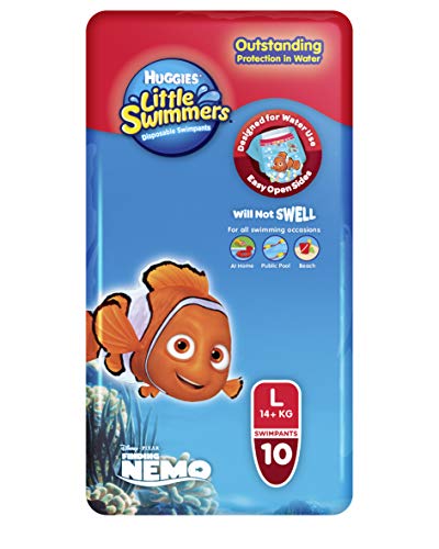 Product Cover Huggies Little Swimmers  Disposable Swim Diapers, Swimpants, Size 5-6 Large (over 32 lb.), XX Ct. (Packaging May Vary)