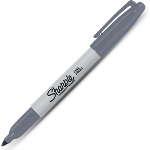 Product Cover Sharpie Fine Point Permanent Marker (Slate Grey), Sold individually