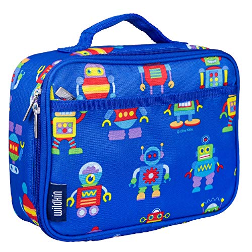 Product Cover Wildkin Kids Insulated Lunch Box for Boys and Girls, Perfect Size for Packing Hot or Cold Snacks for School and Travel, Patterns Coordinate with Our Backpacks and Duffel Bags