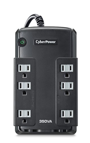 Product Cover CyberPower CP350SLG Standby UPS System, 350VA/255W, 6 Outlets, Compact