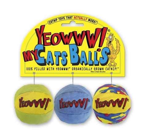 Product Cover Yeowww My Cats Balls, 3 Balls per Pack