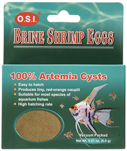 Product Cover Ocean Star International AOSI0106 Osi Brine Shrimp Eggs Fish Food, 0.21 Ounce