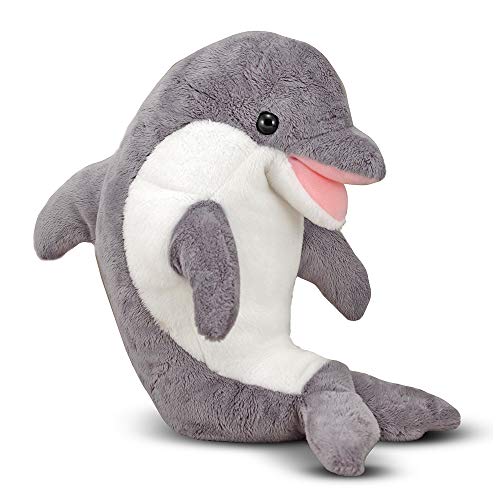 Product Cover Melissa & Doug Skimmer Dolphin Stuffed Animal (Great Gift for Girls and Boys - Best for 3, 4, 5, 6, 7 Year Olds and Up)