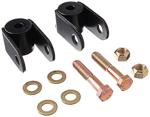 Product Cover ReadyLift 67-3809 Black Powdercoat Rear Shock Extension Bracket for GM/Chevy