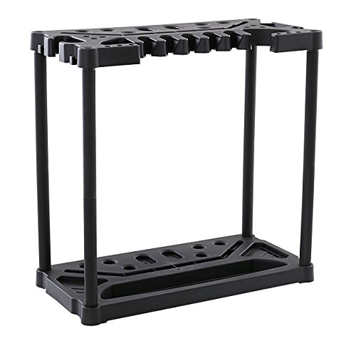 Product Cover Keter Compact Long or Short Handled Tool Storage Rack, Holds 40 Tools - 230582