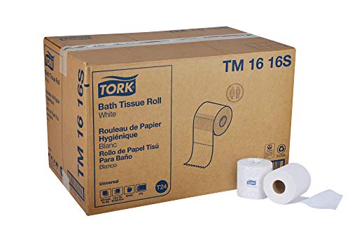 Product Cover Tork Universal TM1616S Bath Tissue Roll, 2-Ply, 4
