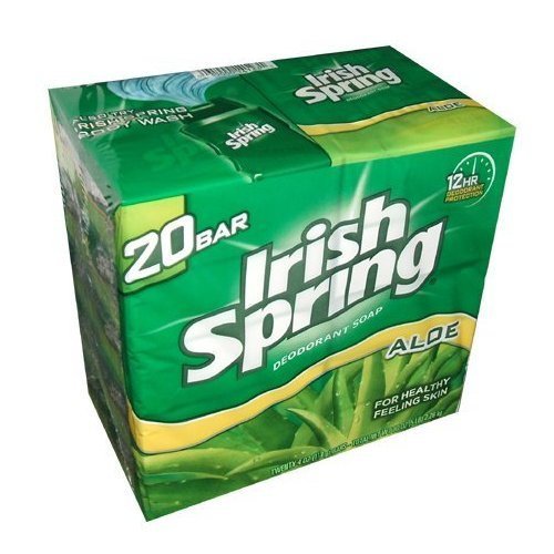 Product Cover Irish Spring Aloe Bar Soap 3.75 Oz-pack of 20 Bars