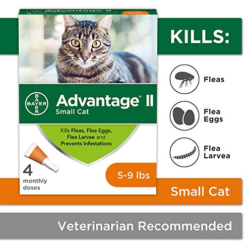 Product Cover Flea Prevention for Cats, 5-9 lb, 4 doses, Advantage II