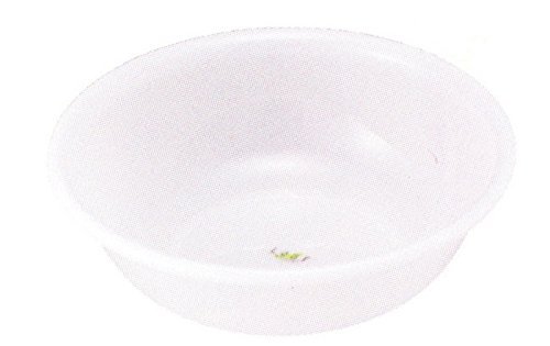 Product Cover Inomata Japanese Plastic Basin Tub Leaf Series White