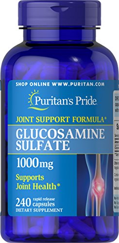 Product Cover Puritan's Pride Glucosamine Sulfate 1000 Mg Capsules, 240Count