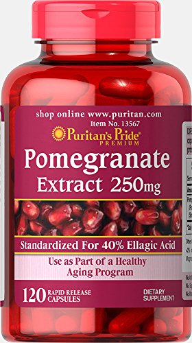 Product Cover Puritans Pride Pomegranate Extract, 250 Mg, 120 Count