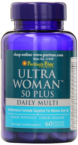 Product Cover Puritans Pride Ultra Woman 50 Plus Multi-Vitamin, 60 Count