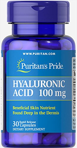 Product Cover Puritan's Pride Hyaluronic Acid 100 mg-30 Capsules