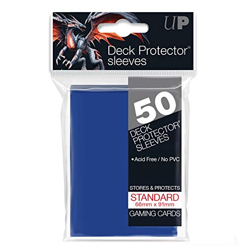 Product Cover Ultra Pro Standard Deck Protectors (for Magic and Pokemon Cards) - Blue (50 ct.)