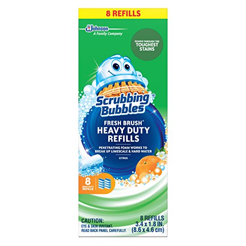 Product Cover Scrubbing Bubbles Fresh Brush Max Refill 8 count (2 Pack)