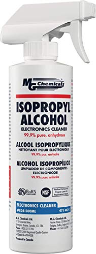 Product Cover MG Chemicals 99.9% Isopropyl Alcohol Electronics Cleaner, 475 mL Trigger Spray Bottle