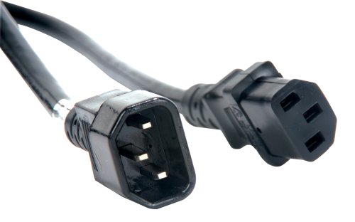 Product Cover Accu-Cable  Iec Male To Iec Female Power Link Cable (Eccom-3) 3Ft