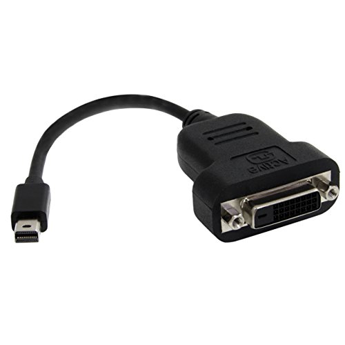 Product Cover StarTech.com Mini DisplayPort to DVI Adapter - 1080p - Single Link - Active - Mini DP (Thunderbolt) to DVI Monitor Adapter (MDP2DVIS)