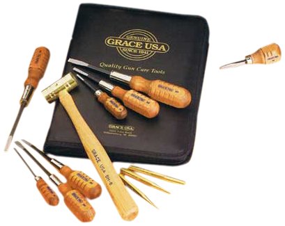Product Cover Grace USA - Gun Care Tool Set - GCT 17 -Gunsmithing  - Gun Care Kit - 17 piece - Gunsmith Tools & Accessories