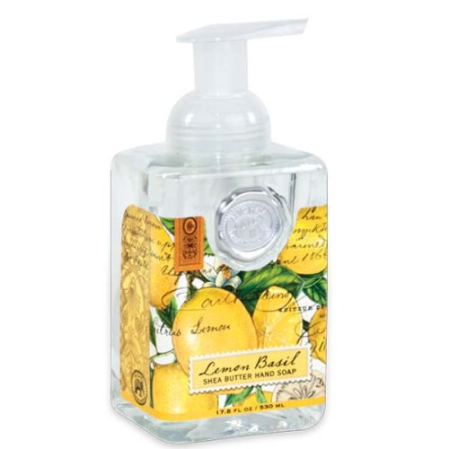 Product Cover Michel Design Works Foaming Hand Soap, 17.80-Fluid Ounce, Lemon Basil