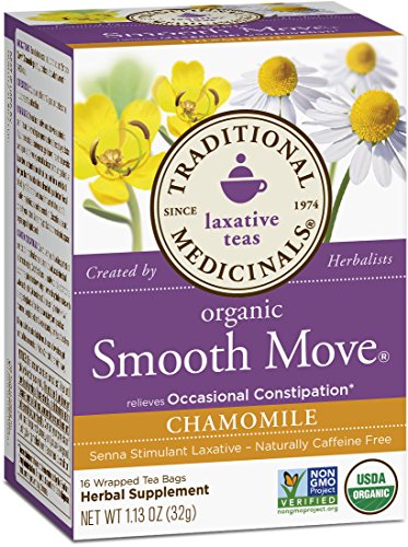 Product Cover Traditional Medicinals Organic Smooth Move Chamomile 16 Ct