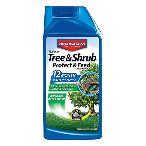 Product Cover Bio Advanced 701810 12 Month Tree and Shrub Protect and Feed Concentrate, 32-Ounce