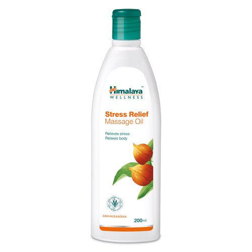 Product Cover Himalaya Herbals Stress Relief Massage Oil, 200ml