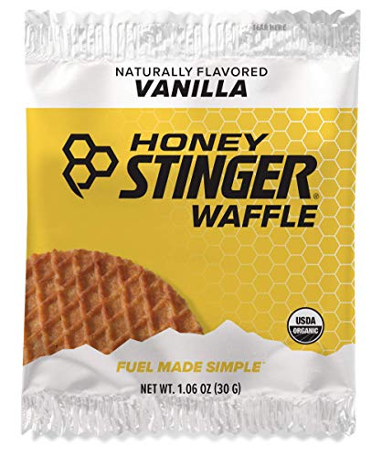 Product Cover Honey Stinger Organic Waffle, Vanilla, Sports Nutrition, 1.06 Ounce (16 Count)