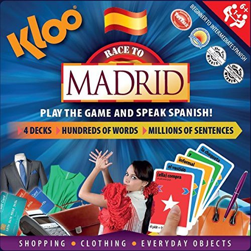 Product Cover KLOO Le jeu pour apprendre à parler espagnol (à partir de l'anglais) - Race to Madrid