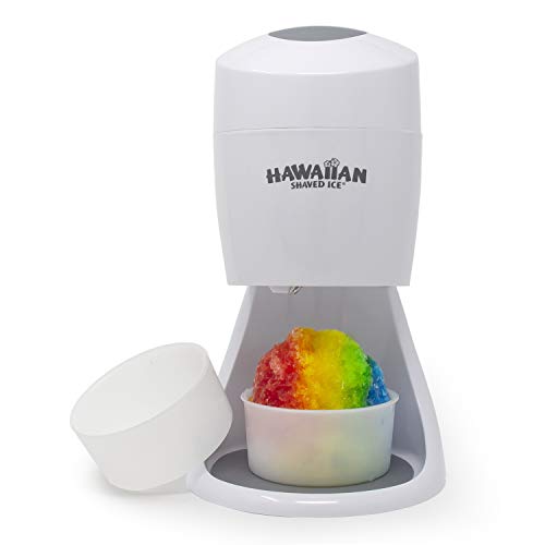 Product Cover Hawaiian Shaved Ice S900A Shaved Ice and Snow Cone Machine, 120V, White