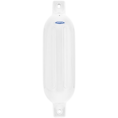 Product Cover Shoreline Marine Inflatable Fender 5.5 X 20 Wht