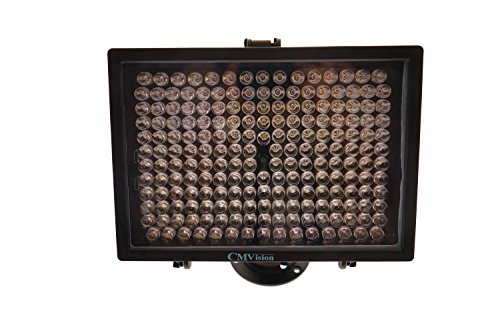Product Cover CMVision-IR200-198 (850nm) IR LED Night Indoor/Outdoor Long Range 300ft IR Illuminator w/Free 12V Power Adapter (Up & Down Position Adjustment only)