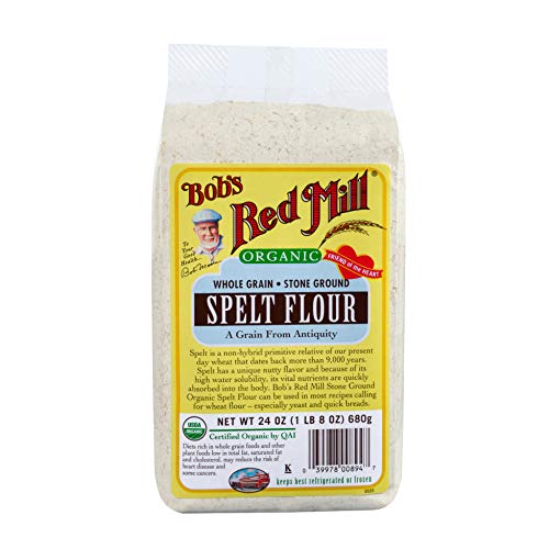 Product Cover Bob's Red Mill Organic Spelt Flour, 24-ounce (Pack of 4)