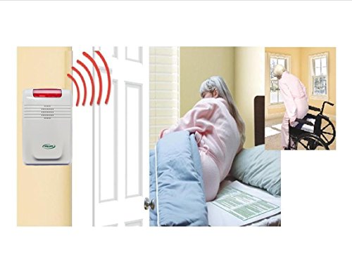 Product Cover Smart Caregiver Wireless Alarm with Bed Sensor Pad and Chair Sensor Pad- No Alarm in Resident's Room!