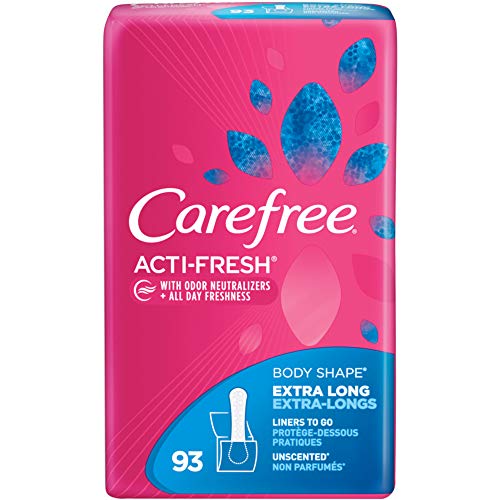 Product Cover Carefree Body Shape Extra Long Unscented, 93 Count