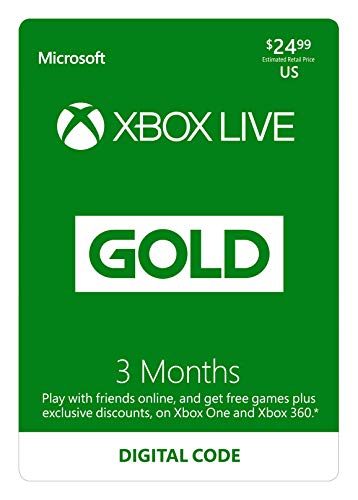 Product Cover Xbox Live Gold: 3 Month Membership [Digital Code]