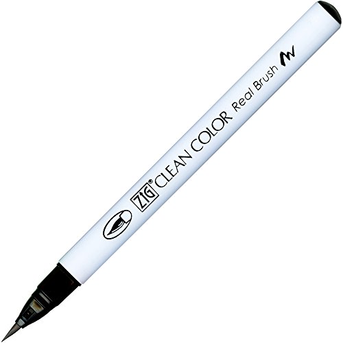 Product Cover Kuretake Fude Brush Pen, Clean Color, Brush No.010, Black (RB-6000AT-010)