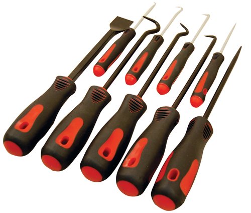 Product Cover ATD Tools 8424 9-Piece Scraper, Hook and Pick Set