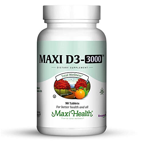 Product Cover Maxi Health Natural Vitamin D3 -