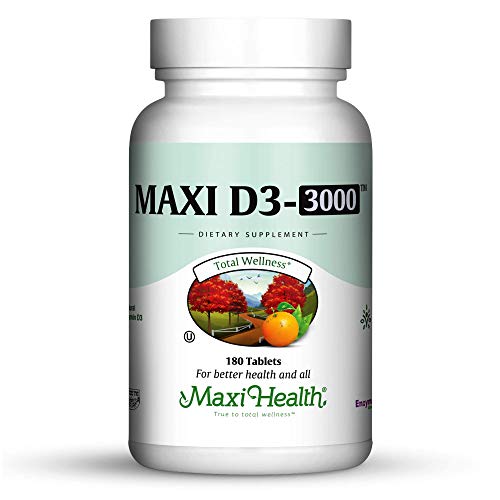 Product Cover Maxi Health Natural Vitamin D3 -