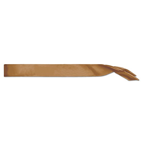 Product Cover Satin Sash (gold) Party Accessory  (1 count) (1/Pkg)