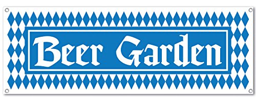 Product Cover Beer Garden Sign Banner Party Accessory (1 count) (1/Pkg)