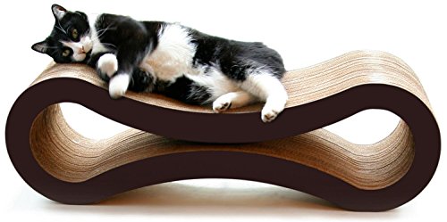 Product Cover PetFusion Ultimate Cat Scratcher Lounge. [Superior Cardboard & Construction]. Beware 'Cheaper copycats' with 'unverified' Reviews