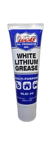 Product Cover Lucas Oil 10533 White Lithium Grease - 8 oz. Squeeze Tube