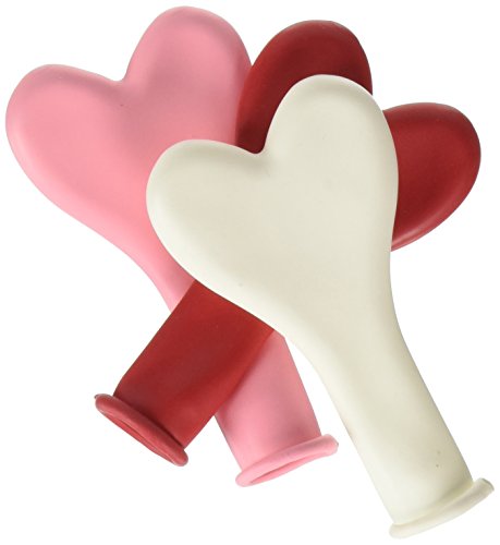 Product Cover Pioneer Balloon Company Sweetheart Heart Shaped Latex Balloon, 6