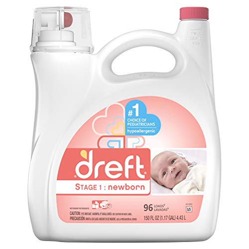 Product Cover Dreft Stage 1: Newborn Liquid Laundry Detergent (HE), 150 oz, 96 loads